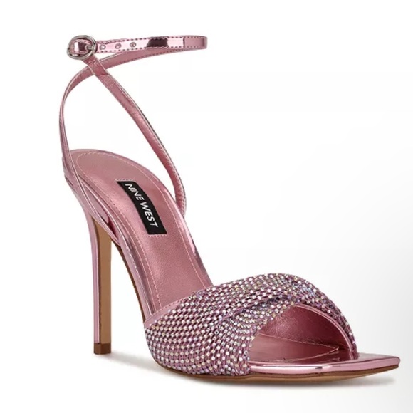 Nine West Shoes - New Nine West Women’s Pink Twinkle Heeled Dress Sandals in size 8